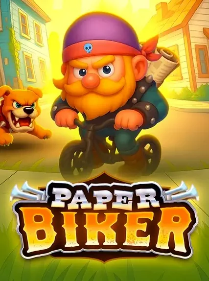 Paper Biker Slot online at Galleon